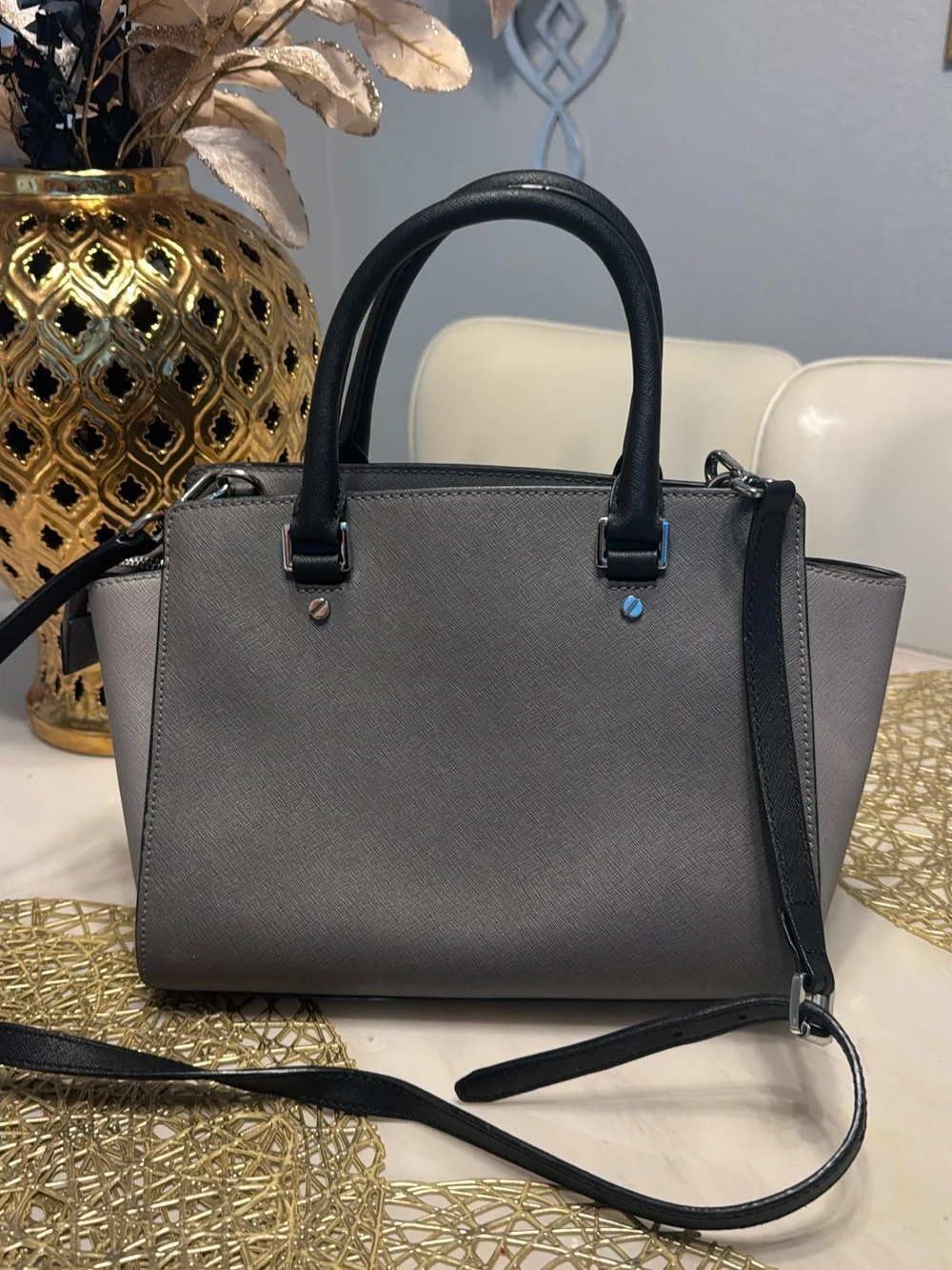 Michael Kors Selma Medium Top Zip Satchel